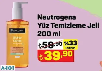 NEUTROGENA YÜZ TEMİZLEME JELİ